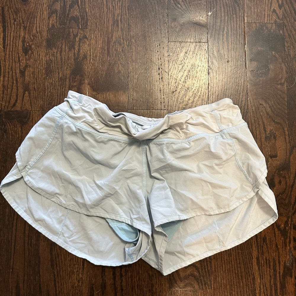 lululemon athletica Light Blue Women's Athletic Shorts